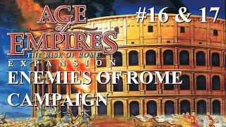 Age of Empires: The Rise of Rome Expansion (1998) PC Longplay Campaign 16 & 17