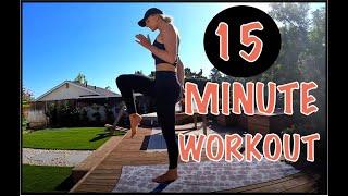 15 MINUTE WORKOUT // WITH PROFESSIONAL SURFER LAKEY PETERSON