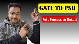 GATE to PSU | PSU job process after GATE Exam