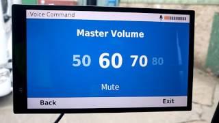 Garmin Drivesmart 61 Voice Comand test.