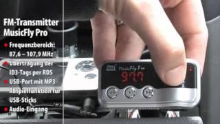 MusicFly Pro FM Transmitter mit RDS-Titelanzeige & USB-Ladefunktion