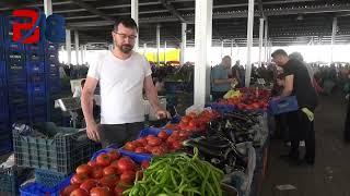 Çankırı'da Bayram Öncesi Pazar Fiyatları