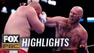 Adam Kownacki stunned by Robert Helenius in fourth round TKO | HIGHLIGHTS | PBC ON FOX