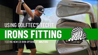 MY GOLFTEC IRON FIT! - BATTLE OF THE CAVITY BACK IRONS