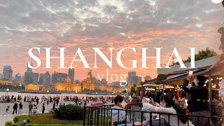 [JP/EN] Shanghai Vlog: Best Scenic View Restaurant｜Visiting Shanghai Museum｜Lujiazui Pudong｜The Bund