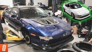 Turning a $500 Toyota MR2 into a $20,000 Toyota MR2! (Part 1) + Stancewars Seattle 2019