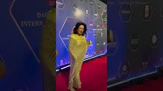 Moushumi Chatterjee Stuns on the Red Carpet at Dadasaheb Phalke International Film Festival #dpiff