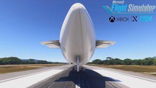 Microsoft Flight Simulator 2024: Airship Skyship 600 - Free Flight Jose Maria on Sunny [4K.XSX]