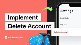 How to Implement Delete Account in Your App