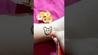 Bunny henna tattoo design #viral #youtubeshorts #trending #tattoo