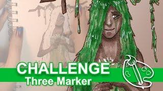 3 Marker Challenge w/ Copics #2 [Fanpro!]