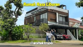 Desain Rumah Tropis di Kawasan Rindang