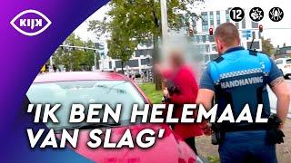 Vrouw MIST verkeersbord en RIJDT fietser AAN | Overtreders | KIJK Misdaad