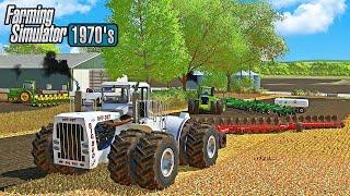 PLOWING FIELDS WITH BIG BUD 747! | Farming Simulator 22