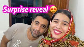 Finally Surprise reveal  || Alishba Amir daily vlog