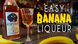 Homemade Banana Liqueur in Just Hours – Sous Vide Hack