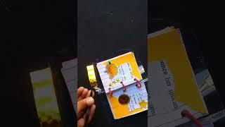 DIy journalling with handmade supplies  #youtubepartner #shortvideo #creation with ishu