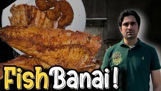 Aj Khud Fish Banai | New Kitchen Ready | Vlog 139 |