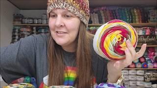 Yarn Unboxing 2020 | LoveCrafts Yarn Review | PaintBox Yarns Haul Chunky Pots & Aran