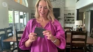 Patricia Nash Leather Astor Wallet on QVC