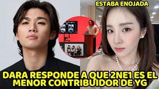 DARA REACCIONA A CUANDO DAESUNG DE BIGBANG ELIGIO A 2NE1 COMO EL MENOR CONTRIBUYENTE A YG...