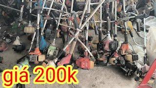 5 - 3 máy cắt cỏ chưa dọn giá 200k LH 0972949527 có Zalo