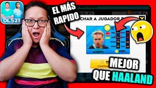 COMPRAMOS el Jugador Más "RAPIDO" en DLS 23 y lo Comparamos con HAALAND  (MIRA SUS TIEMPOS) ⏱️