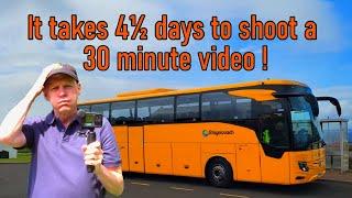 DON'T EVER DO THIS!! Behind the scenes of my Land's End to John O'Groats by bus video.