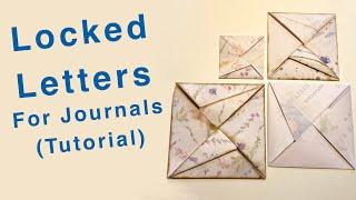 Locked Letters for Journals