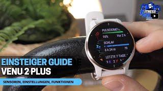 Garmin VENU 2 Plus im Test: FUNKTIONEN, Einstellungen, Menüs, Bedienung | EINSTEIGER GUIDE