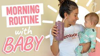 Realistic Morning Routine with my 8 month Baby