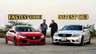 SCARLET Meets FASTEST C63 