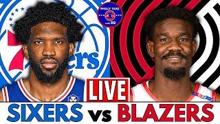 Sixers vs Blazers Live Play-By-Play & Postgame Show