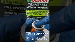 #Nissan #CVT #Cartridge #Filter #Change #SHORTS