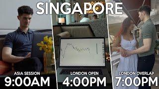 Day in the Life of a Full-Time Forex Trader in Singapore