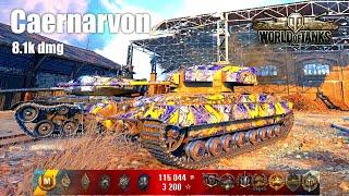 Caernarvon, 8.1K Damage, 6 Kills, Studzianki - World of Tanks