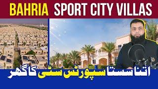 Affordable Sports city Villas in Bahira Town Karachi