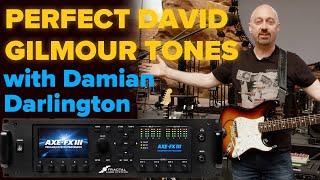 Perfect David Gilmour Guitar Tones!  |  Fractal Tone Tour with Brit Floyd's Damian Darlington