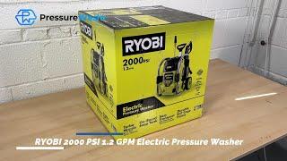 RYOBI 2000 PSI 1.2 GPM Electric Pressure Washer Review | Pressurewashr.com