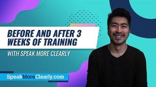 Kazu's Before and After - English Pronunciation Training in just 3 Weeks