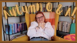 Autumn Q & A | Lauren and the Books