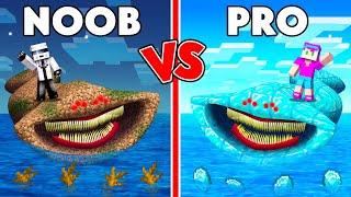 GRAN MAJA NOOB Vs GRAN MAJA PRO  Monstruos Marinos en Minecraft