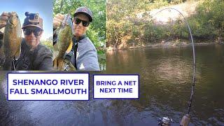 Smallmouth Bass Fishing on the Shenango River in Pennsylvania