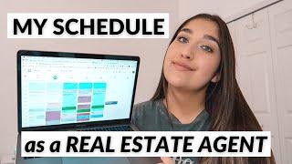 Real Estate Agent Schedule + How I Plan Using Google Calendar | FREE Printable