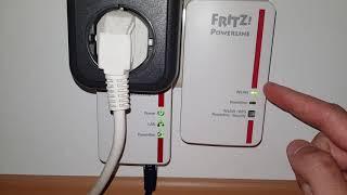 Einrichtungsbeispiel und Erfahrungsbericht zum AVM Fritz! 1240E Wlan Powerline Adapter