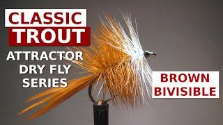 Fly Tying a Brown Bivisible - Attractor Dry Fly Pattern