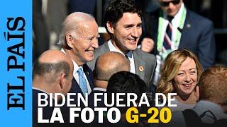 CUMBRE G-20 | Joe Biden excluido de la foto grupal por tardanza | EL PAÍS