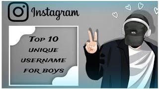 unique instagram username for boys | instagram username for boys | unique username for boys