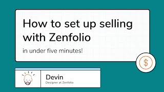 How to Set Up Selling with Zenfolio in Under Five Minutes