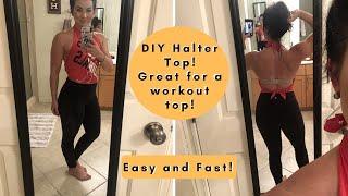 How To Make A Halter Top | DIY Halter Top Tutorial